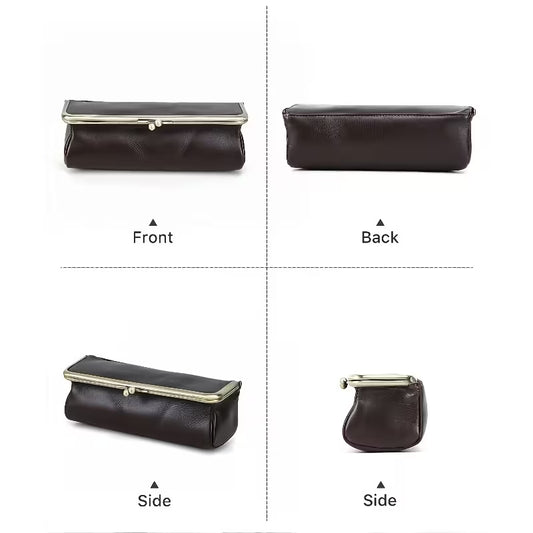 Extra Large Leather Pencil Case
