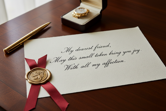 Hand-Written Note to the Queen